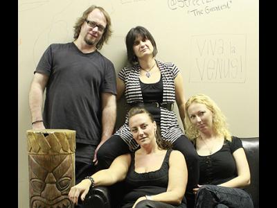 Backstage at Southland Ballroom (photo by Alison Consol)